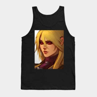 anime red eyes manga Tank Top